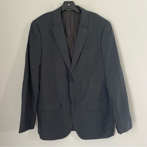 Perry Ellis Men’s Navy Dressy Essentials Suit Jacket size 42R - Picture 1 of 3